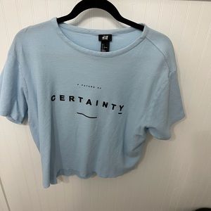 HM Men’s T-Shirt Cropped